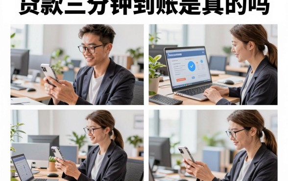 贷款三分钟到账是真的吗，哪些平台可以快速下款