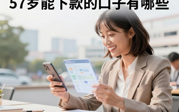 57岁能下款的口子有哪些，57岁还能申请什么贷款？