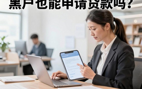 黑户也能申请贷款吗?揭秘征信黑户哪里可以借钱