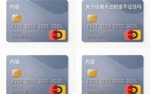 信用卡出额度不上征信吗，申请查征信吗