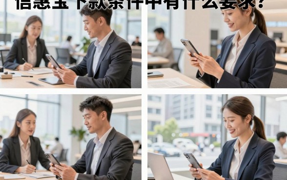 信惠宝下款条件中有什么要求？信惠宝贷款需要什么条件才能通过