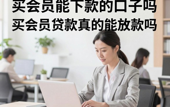 买会员能下款的口子吗，买会员贷款真的能放款吗