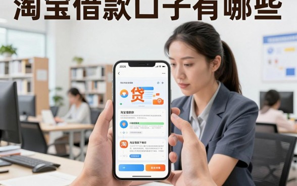 淘宝借款口子有哪些,2026年靠谱的淘宝借款口子哪里找
