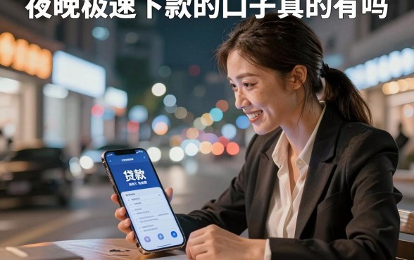 夜晚极速下款的口子真的有吗,揭秘深夜放款稳过的平台