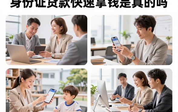 身份证贷款快速拿钱是真的吗，凭身份证如何快速贷到款