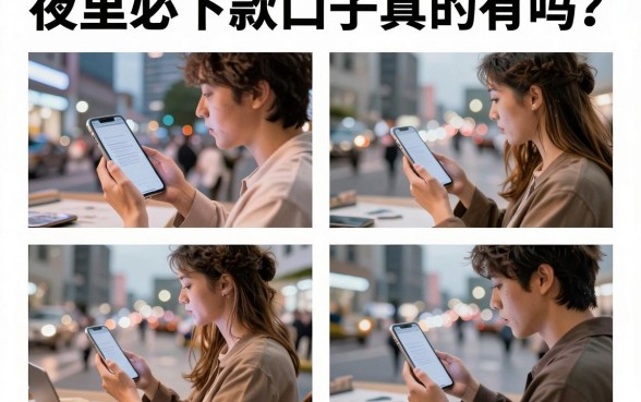 夜里必下款口子真的有吗?盘点几个深夜秒下款的靠谱平台