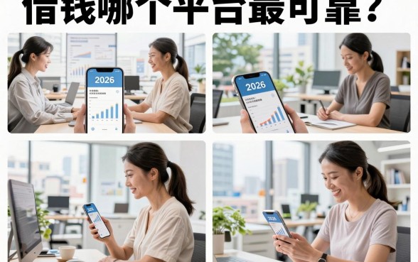 借钱哪个平台最可靠?盘点2026年正规安全利息低的借款平台