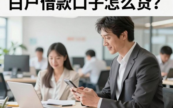 白户借款口子怎么贷?纯白户哪里可以借到钱