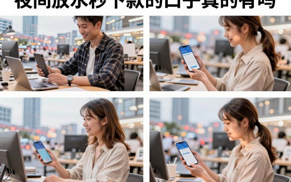 夜间放水秒下款的口子真的有吗，盘点靠谱的夜间放水秒下款的口子