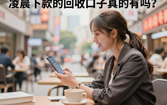 凌晨下款的回收口子真的有吗?2026年最新靠谱渠道推荐