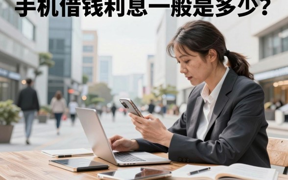 手机借钱利息一般是多少?手机贷款利息高不高怎么算