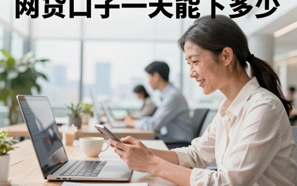 网贷口子一天能下多少，网贷当天放款能下多少钱？