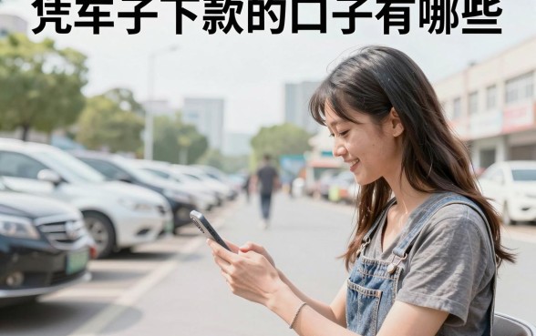 凭车子下款的口子有哪些,只凭车子贷款的口子靠谱吗