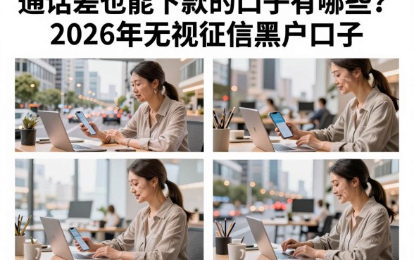通话差也能下款的口子有哪些?盘点2026年无视征信的黑户口子