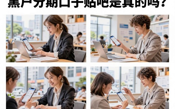 黑户分期口子贴吧是真的吗?揭秘贴吧热议的黑户分期靠谱渠道