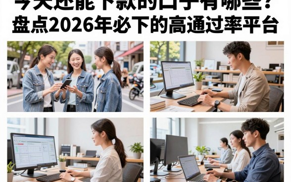 今天还能下款的口子有哪些?盘点2026年必下的高通过率平台