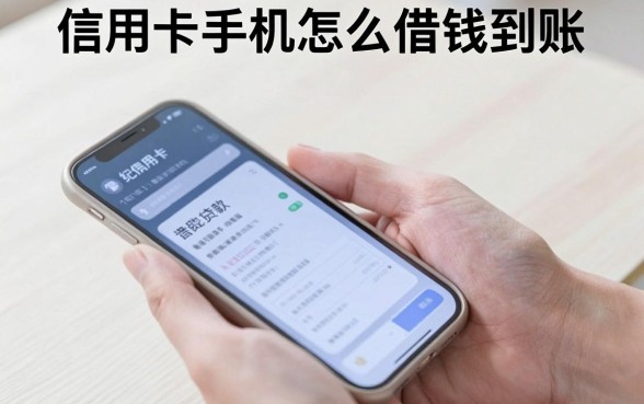 信用卡手机怎么借钱到账,手机申请信用卡借款多久能到账?
