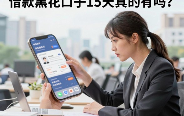 借款黑花口子15天真的有吗?黑户花户哪里能下款15天