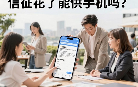 信征花了能供手机吗？征信花哪里可以分期买手机