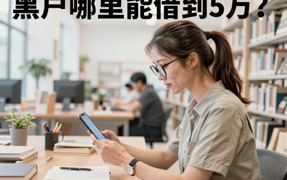 黑户哪里能借到5万?无视征信必下款的口子有哪些