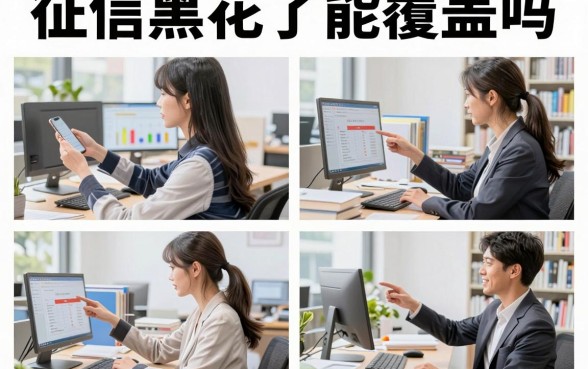 征信黑花了能覆盖吗,征信黑了怎么恢复征信