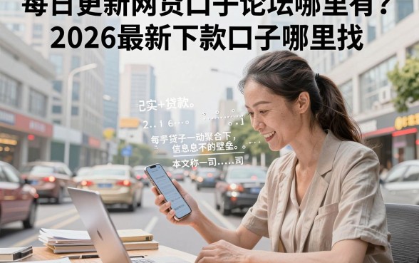 每日更新网贷口子论坛哪里有?2026最新下款口子哪里找?