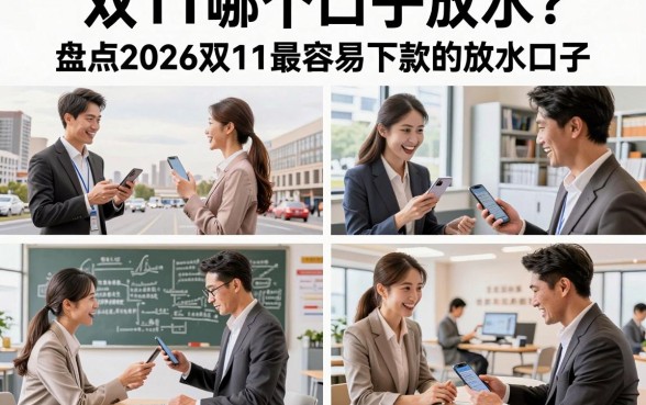 双11哪个口子放水?盘点2026双11最容易下款的放水口子