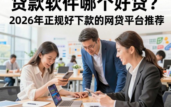 贷款软件哪个好贷？2026年正规好下款的网贷平台推荐