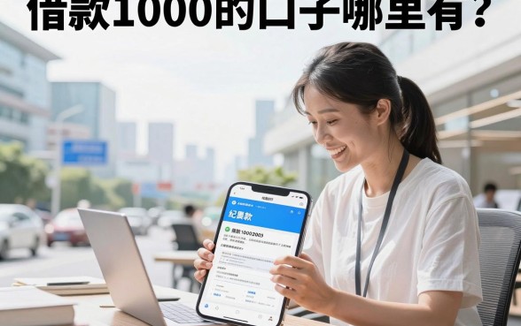 借款1000的口子哪里有？盘点2026年靠谱下款的平台