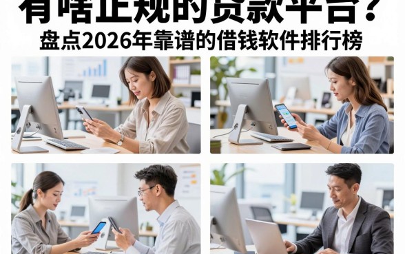 有啥正规的贷款平台？盘点2026年靠谱的借钱软件排行榜