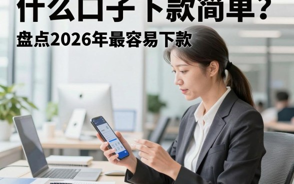 什么口子下款简单?盘点2026年最容易下款的网贷平台