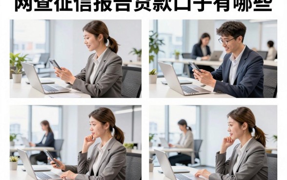 网查征信报告贷款口子有哪些,哪里能找到靠谱的下款渠道?