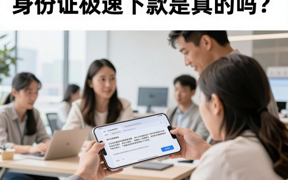 身份证极速下款是真的吗?身份证贷款当天能下款吗?