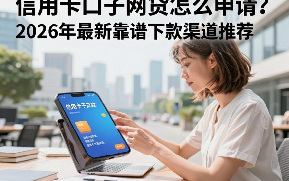 信用卡口子网贷怎么申请?2026年最新靠谱下款渠道推荐