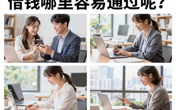 借钱哪里容易通过呢?2026年征信花也能下款的平台推荐