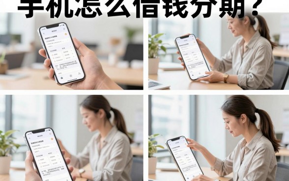 手机怎么借钱分期？正规平台分期贷款流程详解