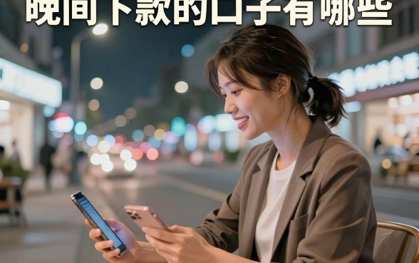晚间下款的口子有哪些,深夜急需用钱哪里可以快速贷到款