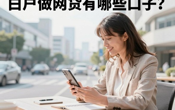 白户做网贷有哪些口子?白户下款快的正规网贷推荐