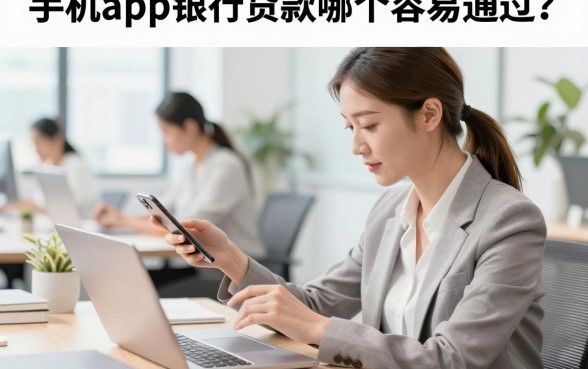 手机app银行贷款哪个容易通过?正规低息平台推荐