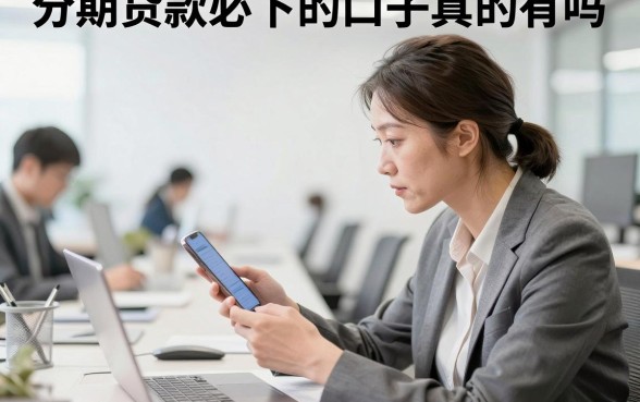 分期贷款必下的口子真的有吗,征信花哪里能贷到款