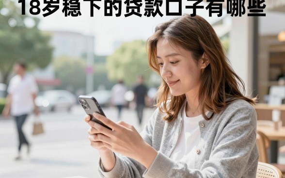 18岁稳下的贷款口子有哪些,盘点靠谱容易通过的平台