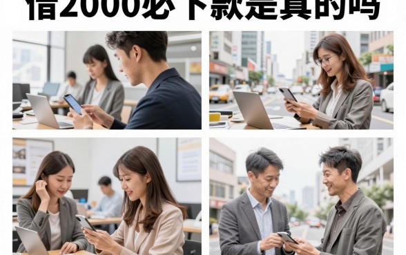 借2000必下款是真的吗,哪里可以借2000元马上到账