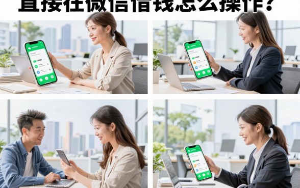 直接在微信借钱怎么操作?微信直接借钱的方法有哪些?