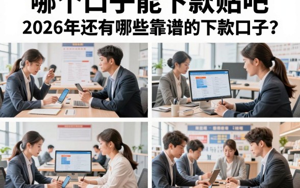 哪个口子能下款贴吧，2026年还有哪些靠谱的下款口子？