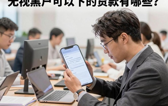无视黑户可以下的贷款有哪些?黑户哪里能贷到款