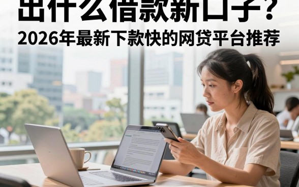 出什么借款新口子?2026年最新下款快的网贷平台推荐