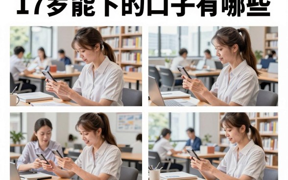 17岁能下的口子有哪些，未成年正规贷款平台推荐