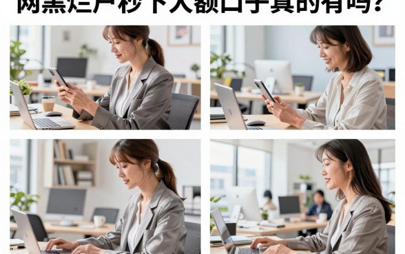 网黑烂户秒下大额口子真的有吗?哪里能找到靠谱的下款渠道?