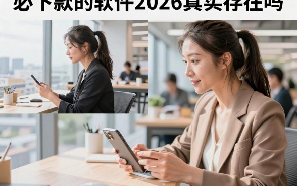 必下款的软件2026真实存在吗，2026年有哪些百分百下款的借钱软件
