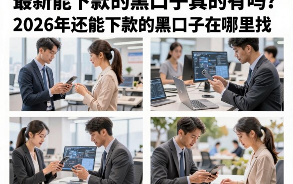 最新能下款的黑口子真的有吗?2026年还能下款的黑口子在哪里找?
